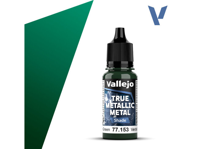 Vallejo True Metallic Metal - Shade - Beetle Green