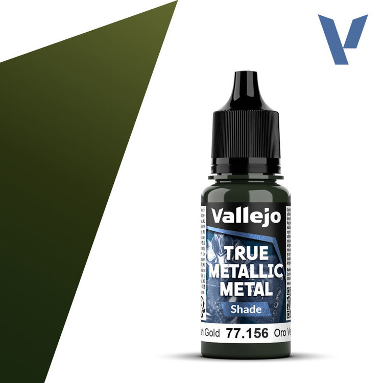 Vallejo Vallejo: True Metallic Metal - Shade - Greenish Gold