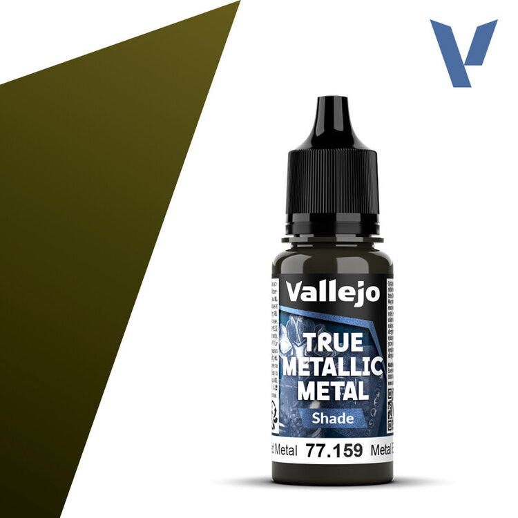 Vallejo Vallejo: True Metallic Metal - Shade - Aged Metal