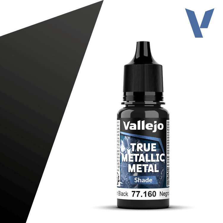 Vallejo Vallejo: True Metallic Metal - Shade - Obsidian Black