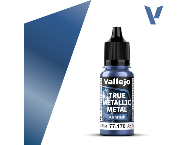 Vallejo True Metallic Metal - Airbrush - Ultramarine Blue