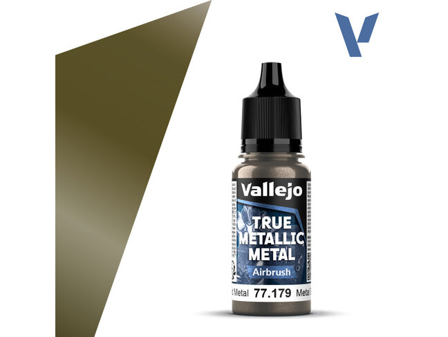 Vallejo True Metallic Metal - Airbrush - Aged Metal
