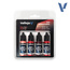 Vallejo True Metallic Metal - Paint Set - Ruby Red