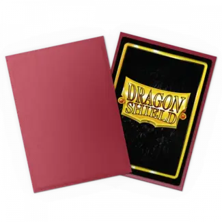 Dragon Shield Blood Red - Matte Non-Glare (100 Standard Size Sleeves)