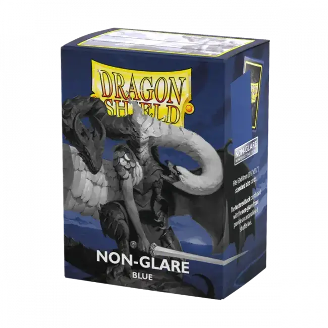 Dragon Shield Dragon Shield: Blue - Matte Non-Glare (100 Standard Size Sleeves)