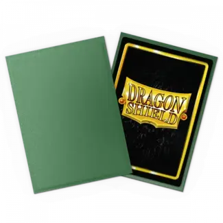 Dragon Shield Forest Green - Matte Non-Glare (100 Standard Size Sleeves)