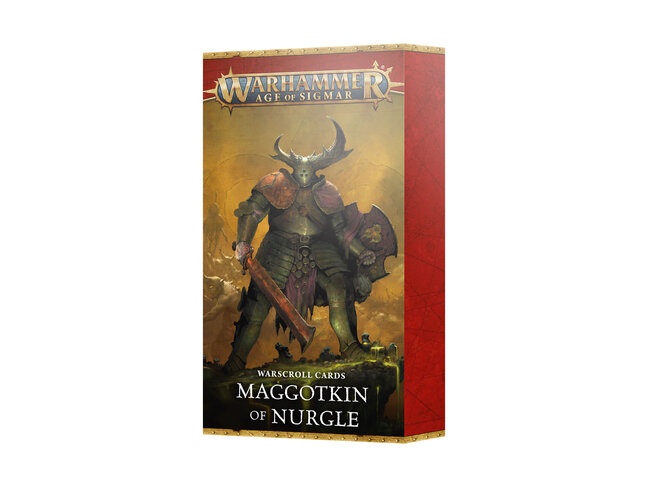 Games Workshop Warhammer Warscroll Cards: Maggotkin of Nurgle (eng)