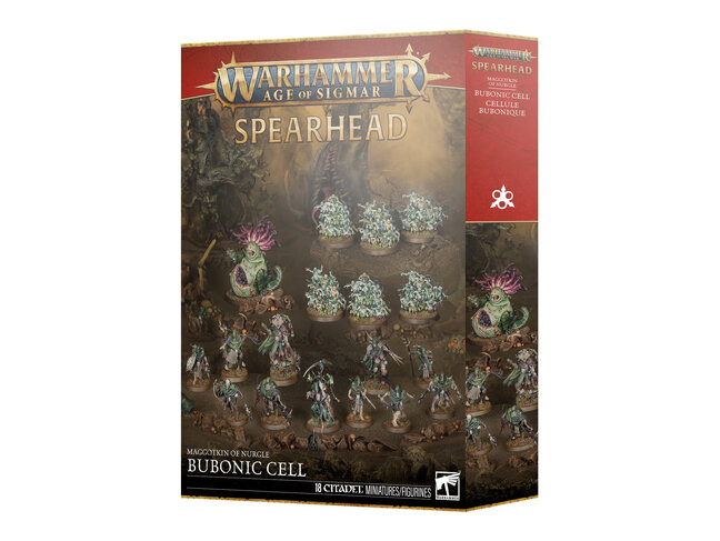 Games Workshop Warhammer Spearhead: Maggotkin of Nurgle - Bubonic Cell