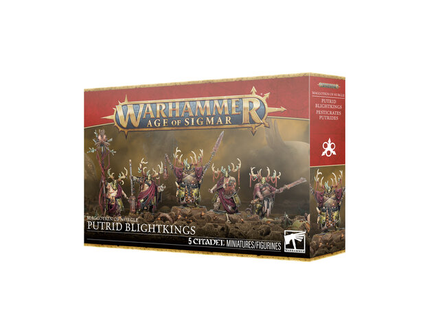 Games Workshop Warhammer Maggotkin of Nurgle: Putrid Blightkings