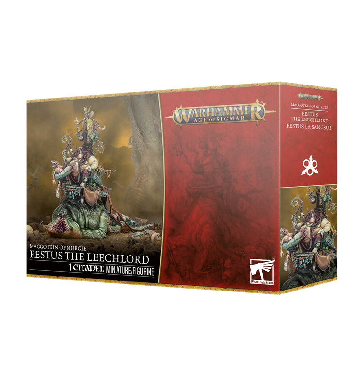 Games Workshop Warhammer Warhammer Age of Sigmar - Maggotkin of Nurgle: Festus the Leechlord
