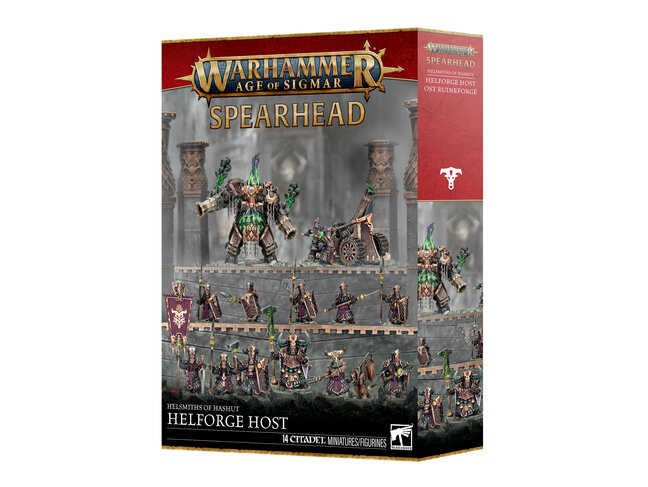Games Workshop Warhammer Spearhead: Helsmiths of Hashut - Helforge Host