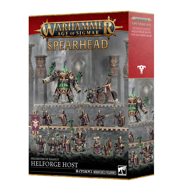 Games Workshop Warhammer Warhammer Age of Sigmar - Spearhead: Helsmiths of Hashut - Helforge Host