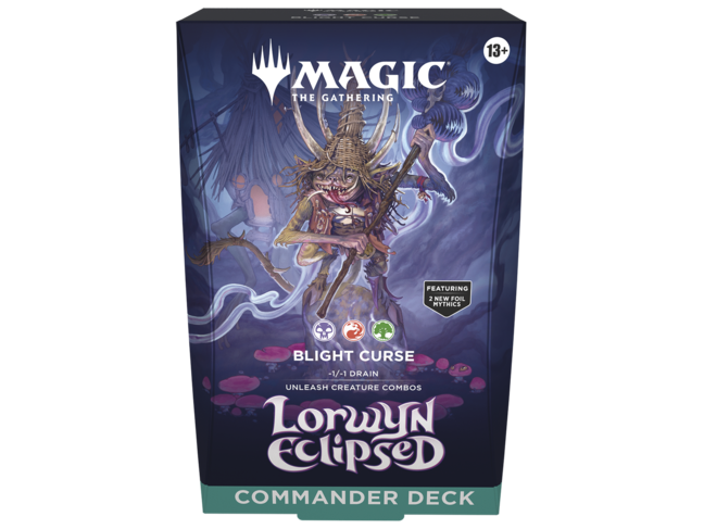 Magic: The Gathering Lorwyn Eclipsed: Commander Deck - Blight Curse (eng)