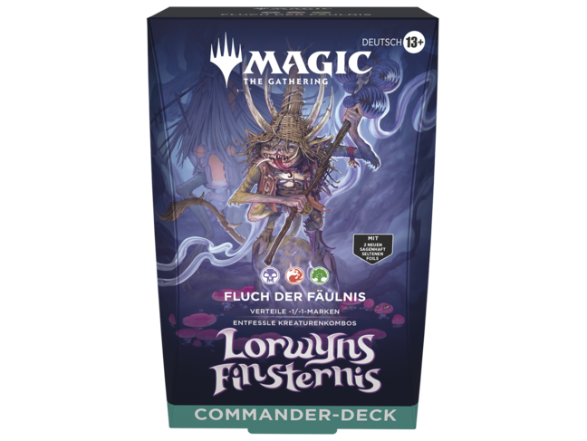 Magic: The Gathering Lorwyns Finsternis: Commander Deck - Fluch der Fäulnis (deu)