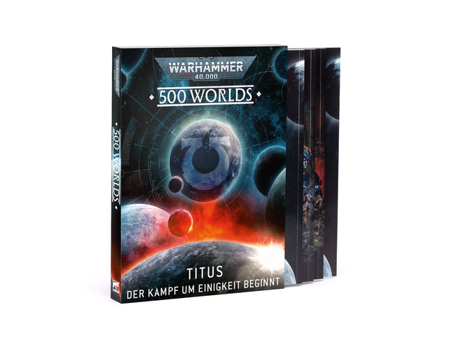 Games Workshop Warhammer Warhammer 40000: 500 WORLDS - Titus - The Battle of Unity Begins (deu)