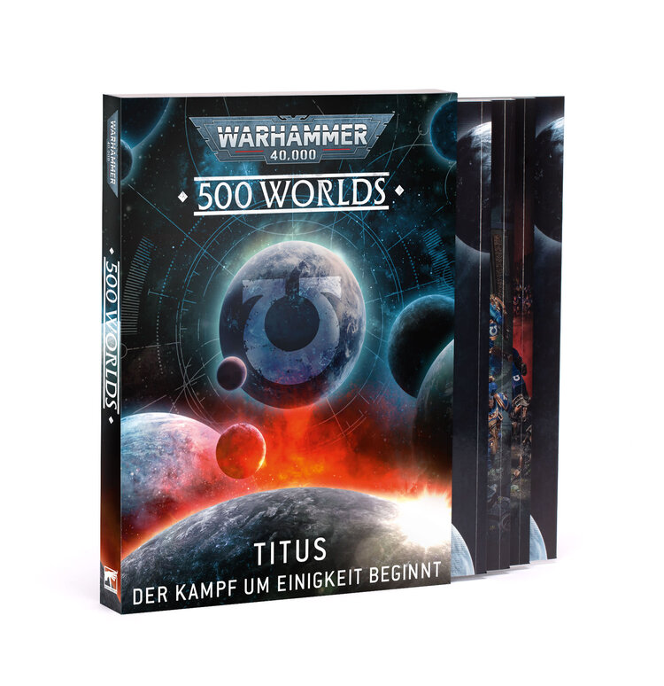 Games Workshop Warhammer Warhammer 40000: 500 WORLDS - Titus - The Battle of Unity Begins (deu)