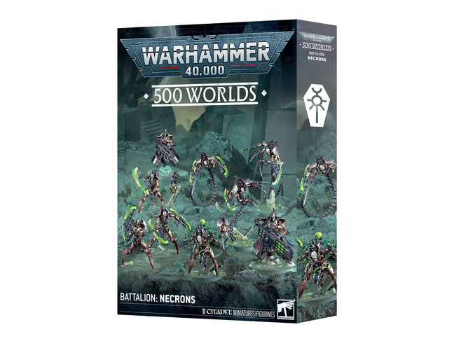 Games Workshop Warhammer 500 Worlds - Battalion: Necrons