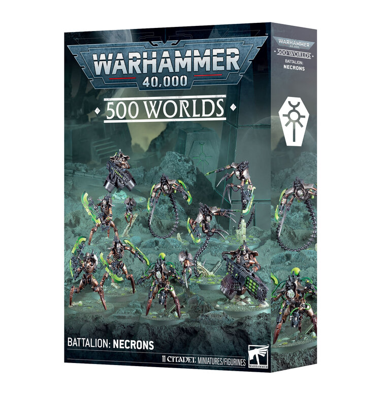 Games Workshop Warhammer Warhammer 40000 - 500 Worlds - Battalion: Necrons