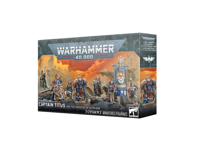 Games Workshop Warhammer Space Marines: Captain Titus and the Wardens of Ultramar
