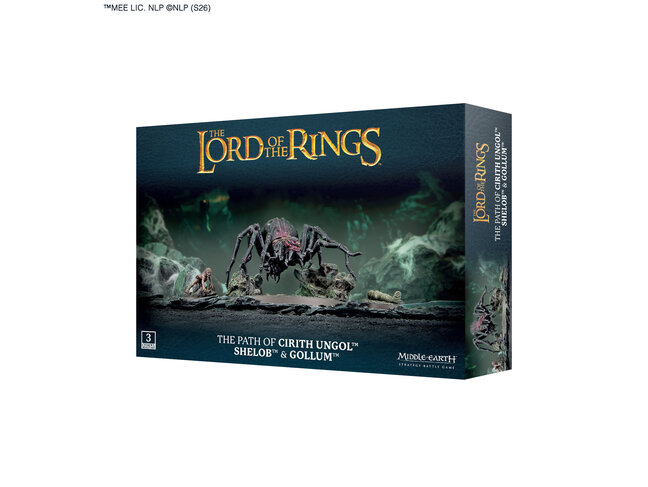 Games Workshop Warhammer Middle-Earth: The Path of Cirith Ungol - Shelob & Gollum