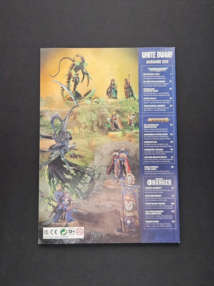 Games Workshop Warhammer Warhammer: White Dwarf - Ausgabe 520 (deu)