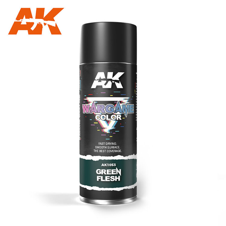 AK Interactive AK Interactive - Wargame Color - Spray: Green Flesh