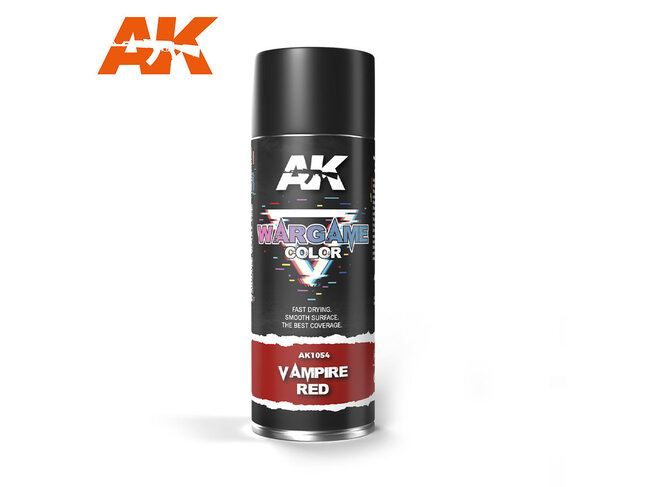 AK Interactive Spray: Vampire Red