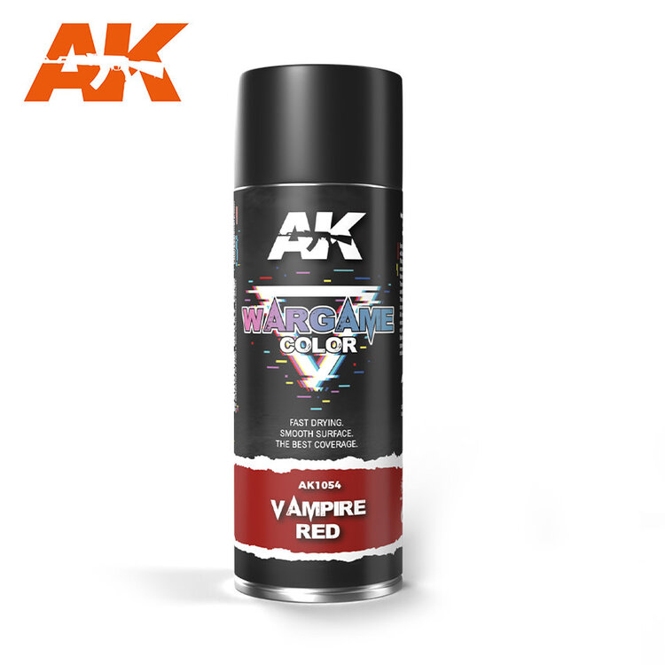 AK Interactive AK Interactive - Wargame Color - Spray: Vampire Red