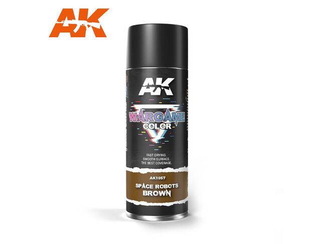 AK Interactive Spray: Space Robots Brown