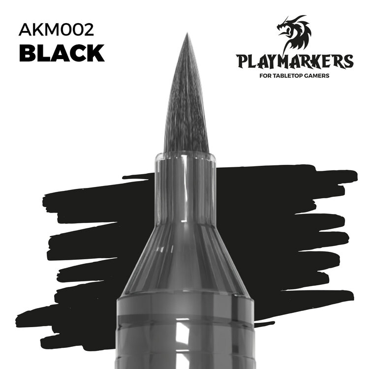 AK Interactive AK Interactive: Playmarker - Black