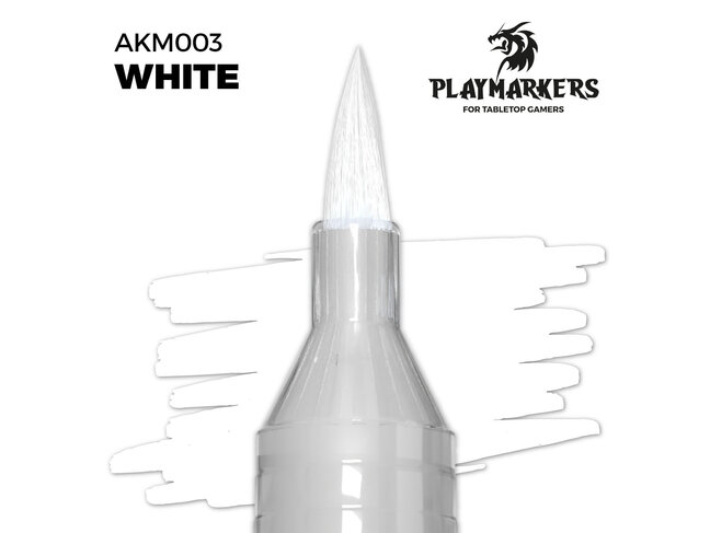 AK Interactive Playmarker - White
