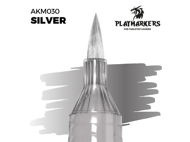 AK Interactive Playmarker - Silver