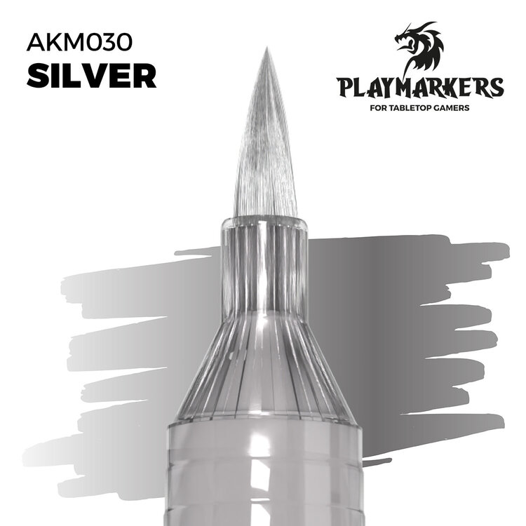 AK Interactive AK Interactive: Playmarker - Silver