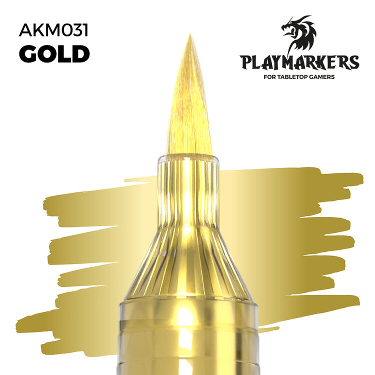 AK Interactive AK Interactive: Playmarker - Gold