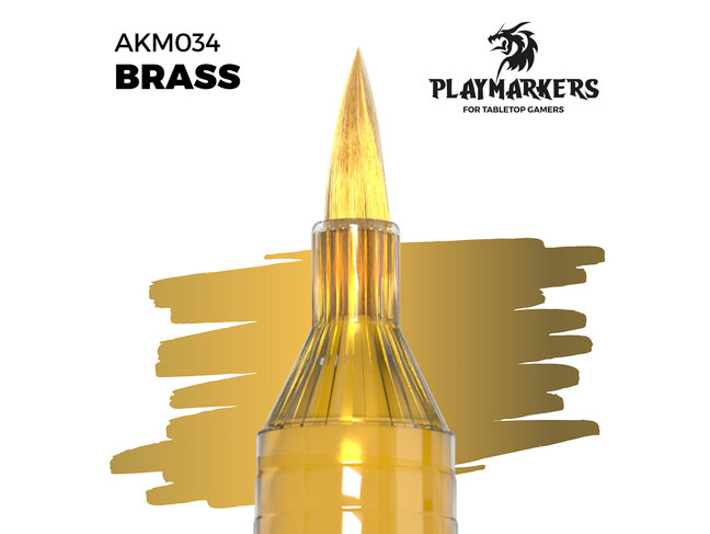 AK Interactive Playmarker - Brass
