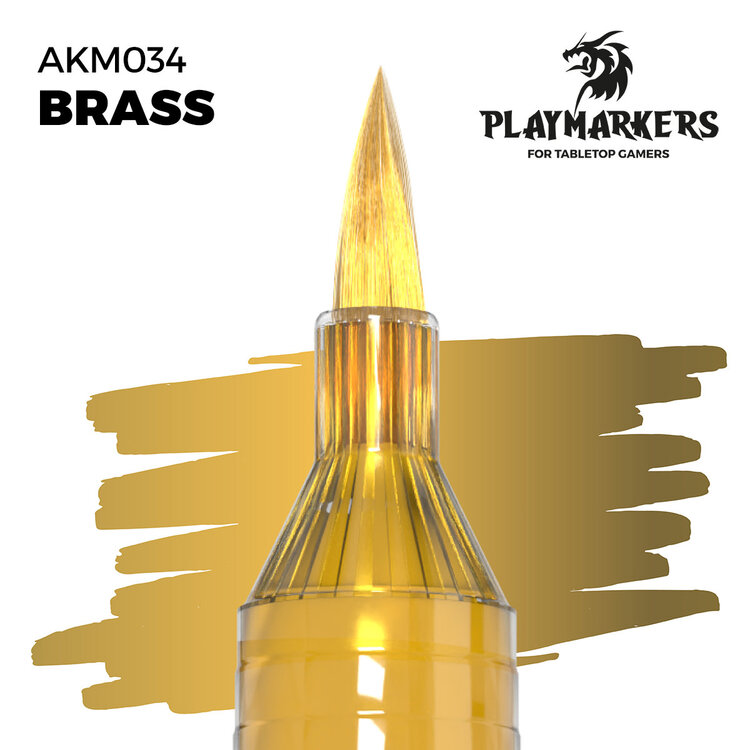AK Interactive AK Interactive: Playmarker - Brass