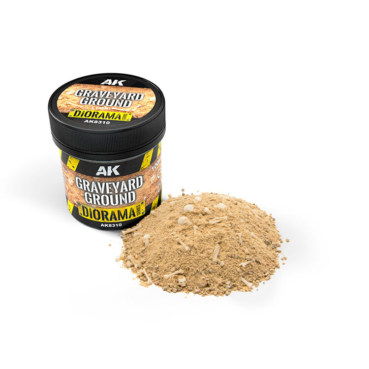 AK Interactive AK Interactive - Diorama: Graveyard Ground - 100ml