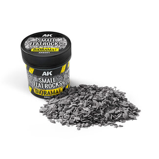AK Interactive Small Flat Rocks (Small Slate) - 100ml