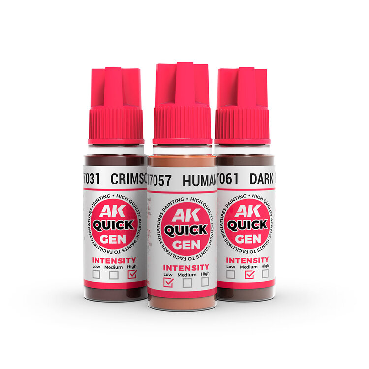 AK Interactive AK Interactive: Quick Paint Combo - Painting Skin Tones