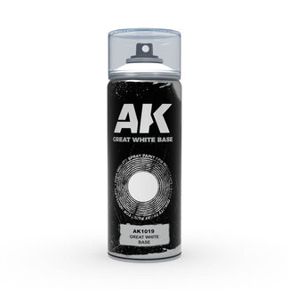 AK Interactive Spray: Great White Base