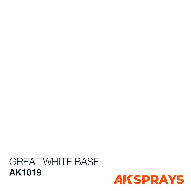 AK Interactive AK Interactive - Spray: Great White Base