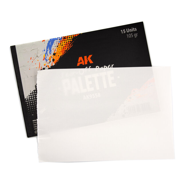 AK Interactive AK Interactive: Tear-Off Paper Palette