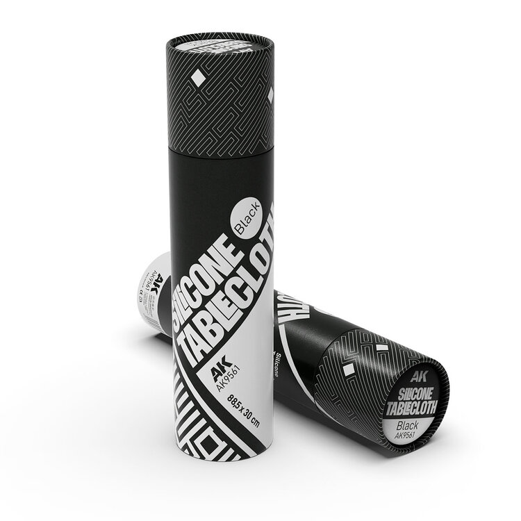 AK Interactive AK Interactive: Silicone Tablecloth - Black