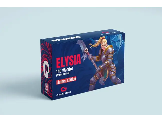 Giraldez Giraldez: Miniature - Elysia - The Warrior (Armor Edition)