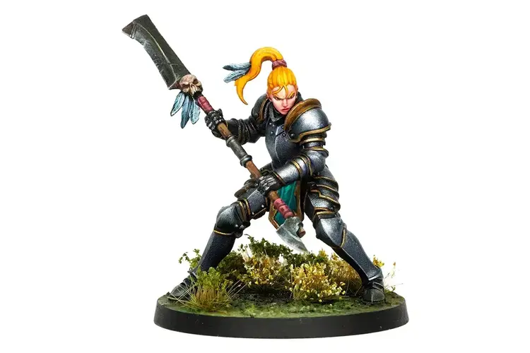 Giraldez Giraldez: Miniature - Elysia - The Warrior (Armor Edition)
