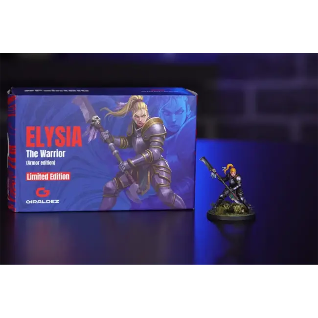 Giraldez Giraldez: Miniature - Elysia - The Warrior (Armor Edition)