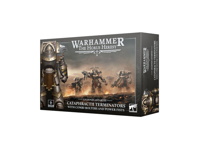 Games Workshop Warhammer Legiones Astartes: Cataphractii Terminators with Combi-Bolters and Power Fists