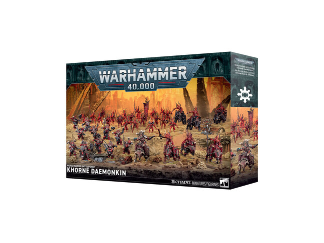 Games Workshop Warhammer Battleforce: World Eaters - Khorne Daemonkin