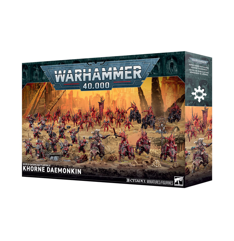 Games Workshop Warhammer Warhammer 40000 - Battleforce: World Eaters - Khorne Daemonkin