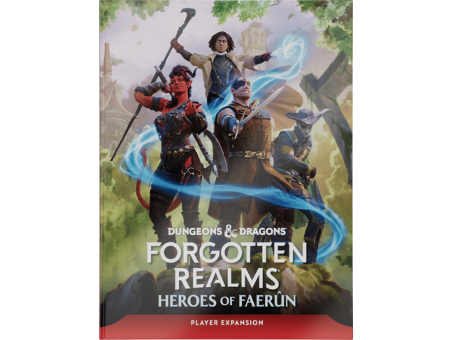 Wizards of the Coast Dungeons & Dragons: Forgotten Realms - Heroes of Faerûn - Player Expansion (eng)